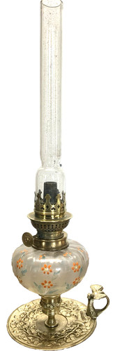 Jolie ancienne petite lampe - lampe, à
