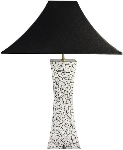 Lampe table incrustations - de, table,