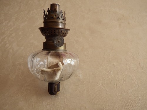 Lampe pétrole toupie pour - à,